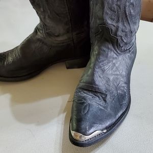 Men's Texas Brand Silver Toe Cowboy Boot